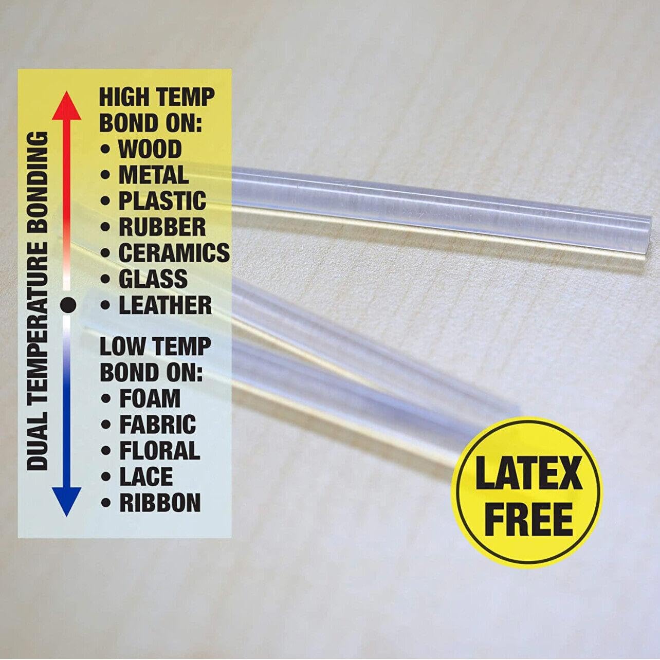 Hot Glue Sticks Clear 50pc