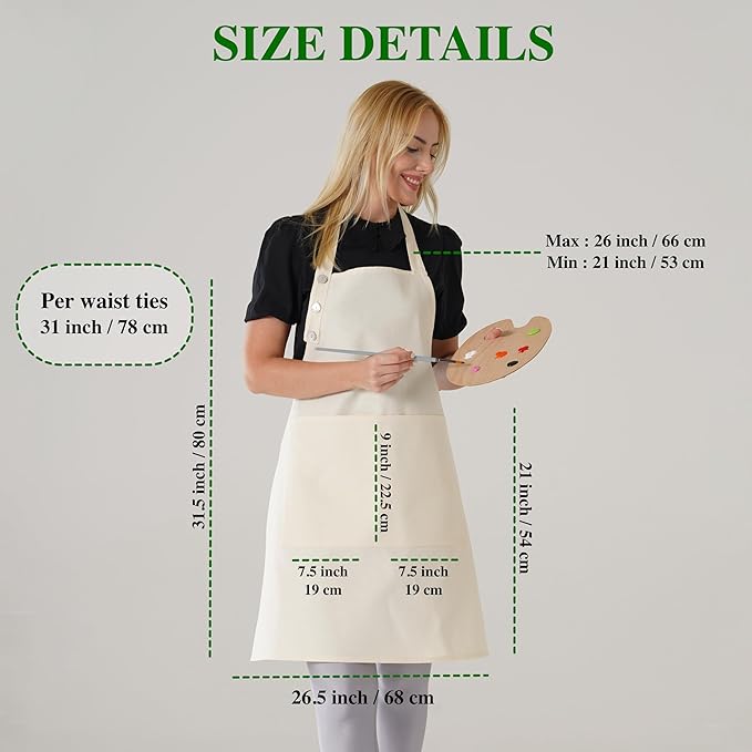 Basic TOSHE Apron with two pockets