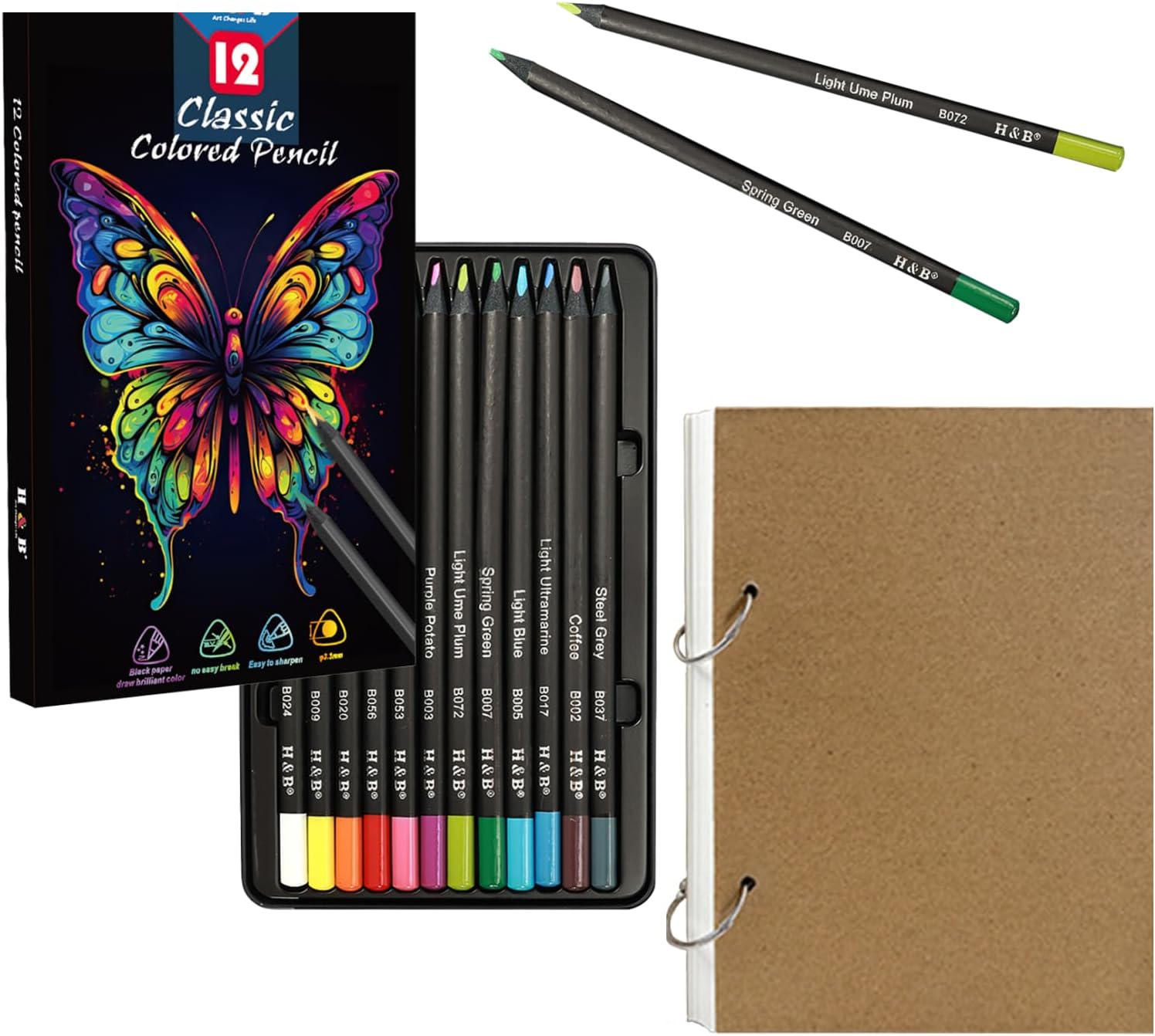 Auf Landerobe 72pc Sketching Set
