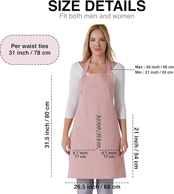 Basic TOSHE Apron with two pockets