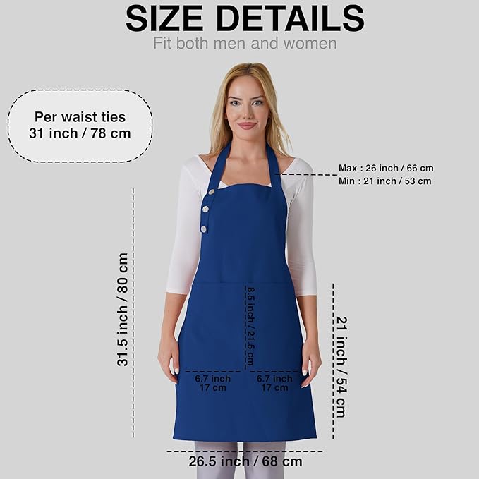 Basic TOSHE Apron with two pockets