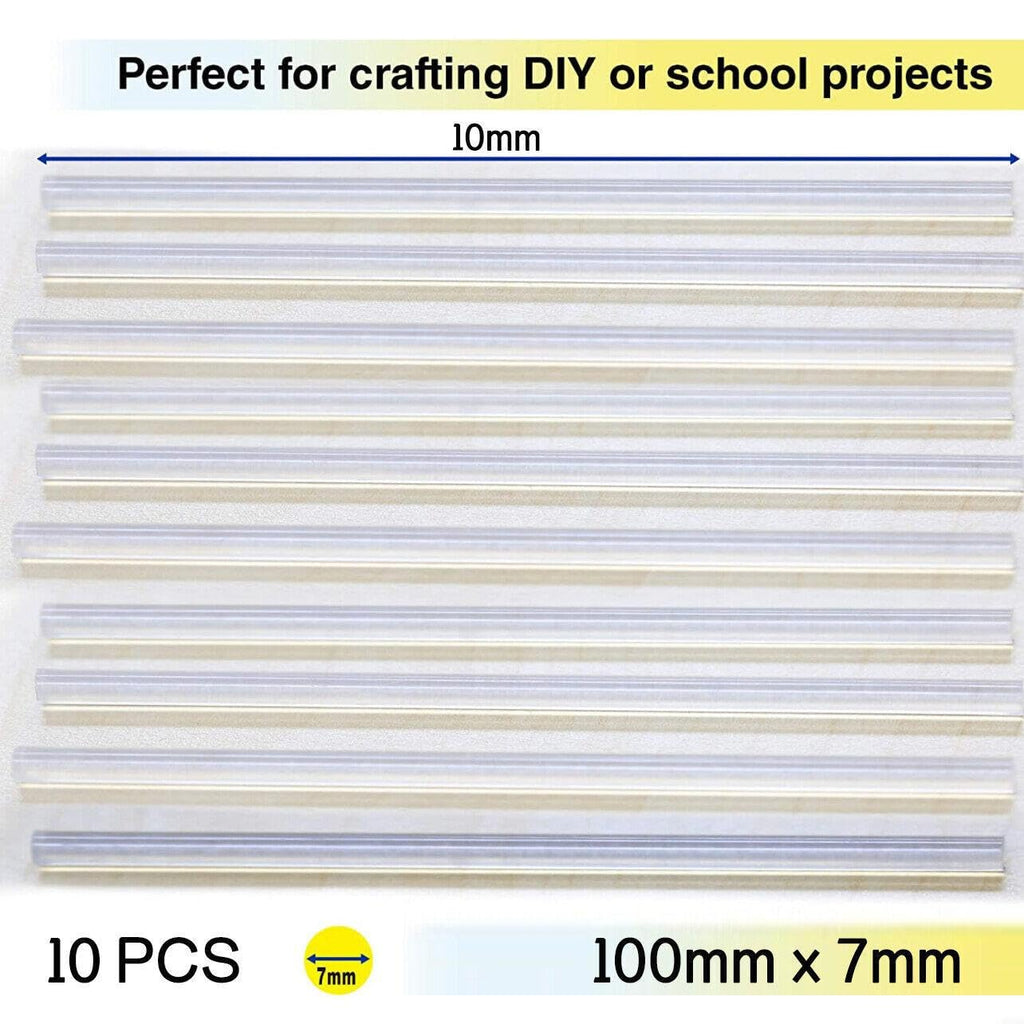 Hot Glue Sticks Clear 10pc