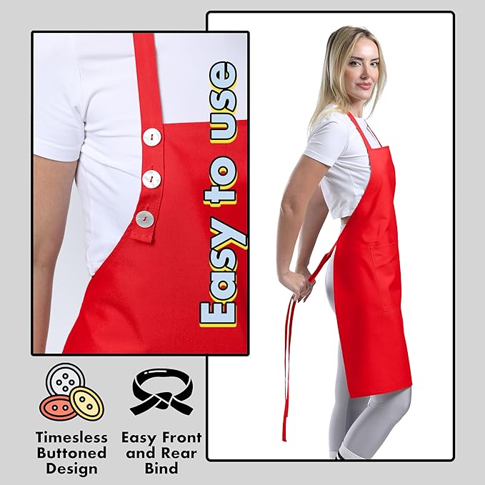 Basic TOSHE Apron with two pockets