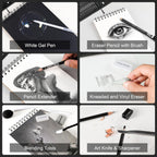 HIFORNY 100pc Drawing and Sketching Set