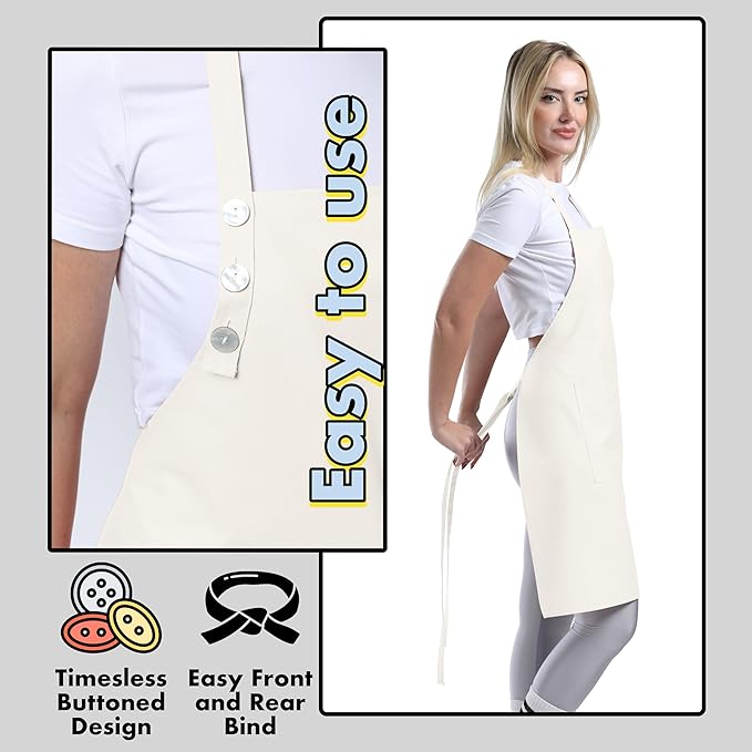 Basic TOSHE Apron with two pockets