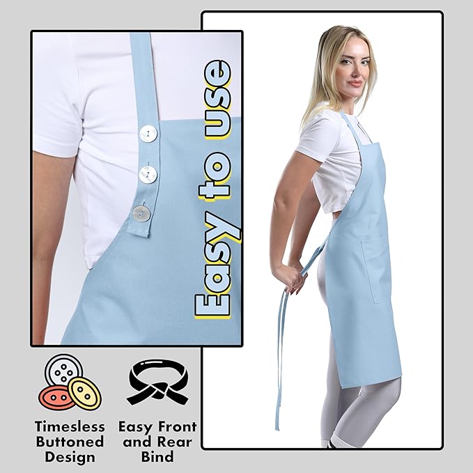 Basic TOSHE Apron with two pockets