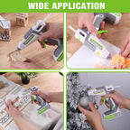 WORKPRO 7.2V Cordless Hot Melt Glue Gun Kit