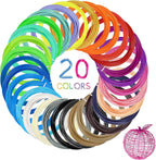 SCRIB3D Pen Filament Refill, 20 Colours