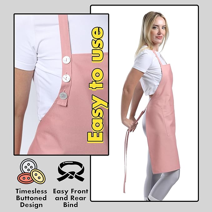 Basic TOSHE Apron with two pockets