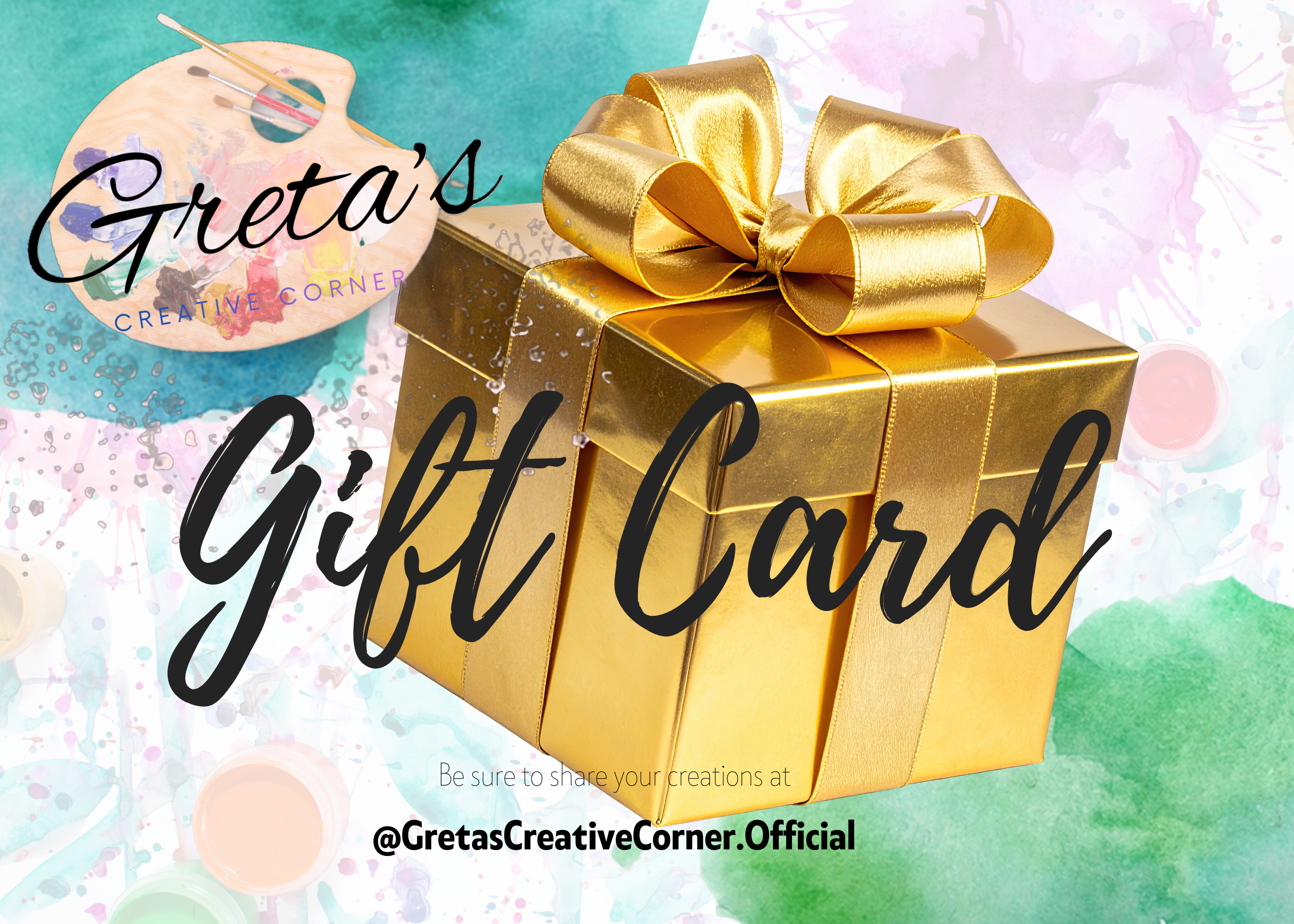 Greta's Creative Corner Gift Card