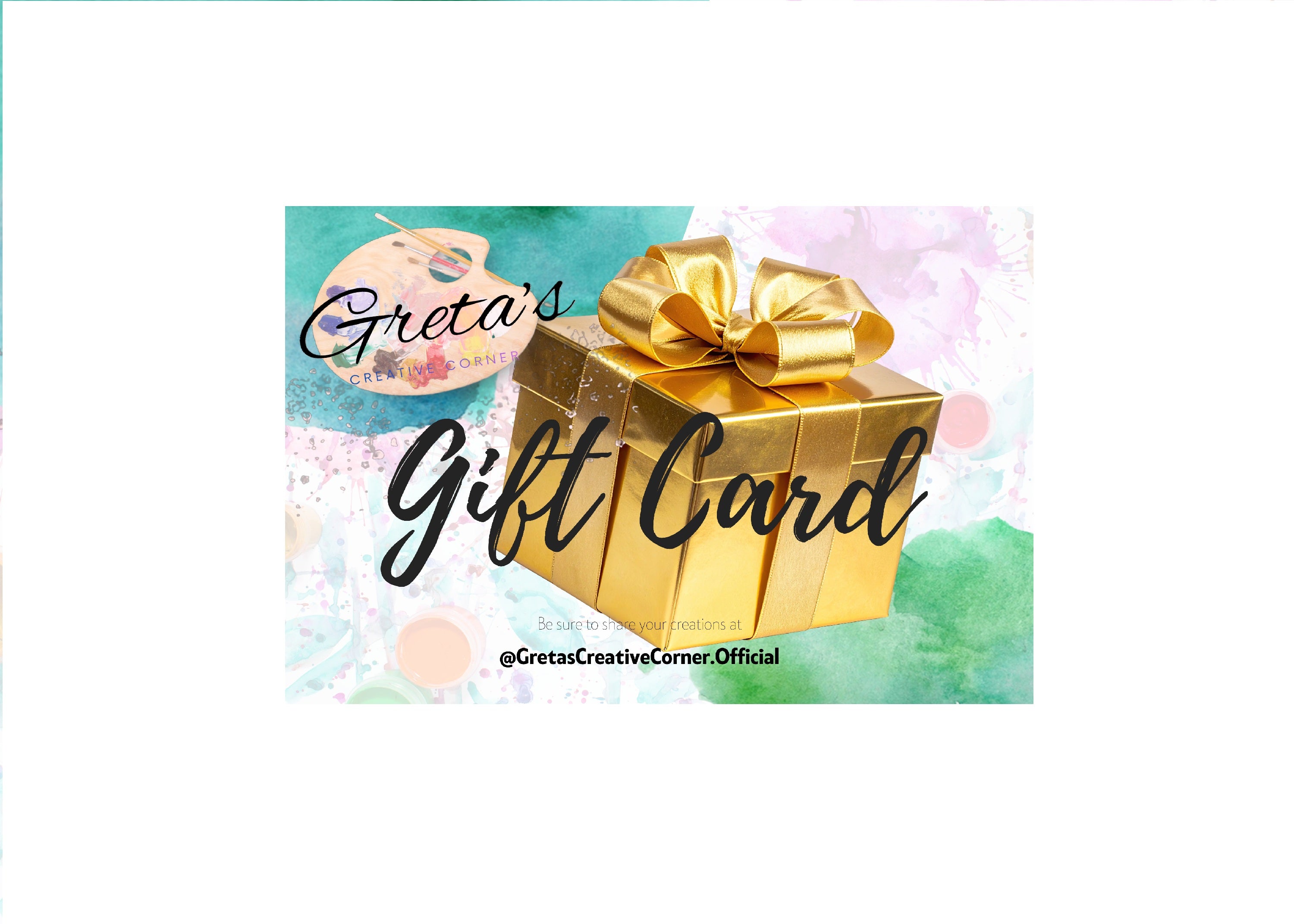 Greta's Creative Corner Gift Card