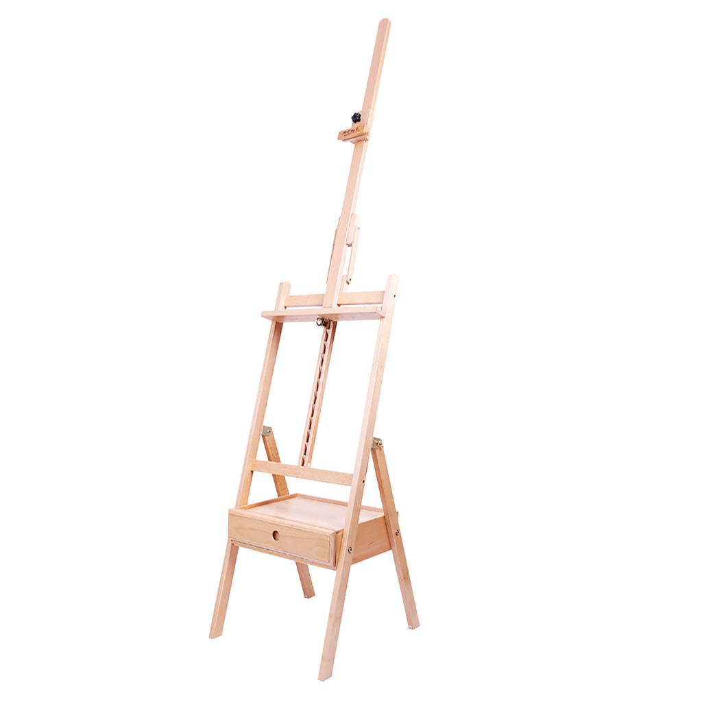 Mont Marte Tilting Box Floor Easel Beech Wood
