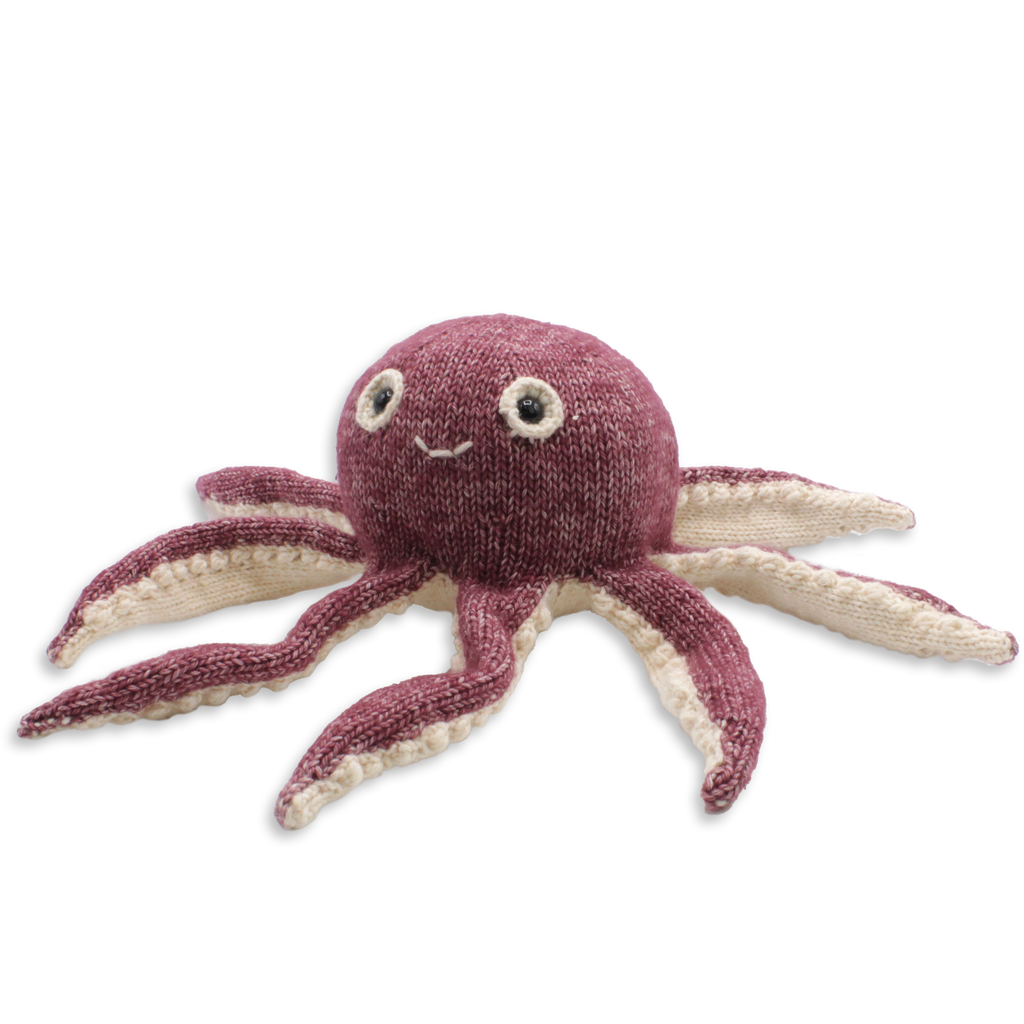 DIY Knitting Kit - Olivia Octopus
